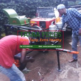 22hp diesel driven feed chopper.